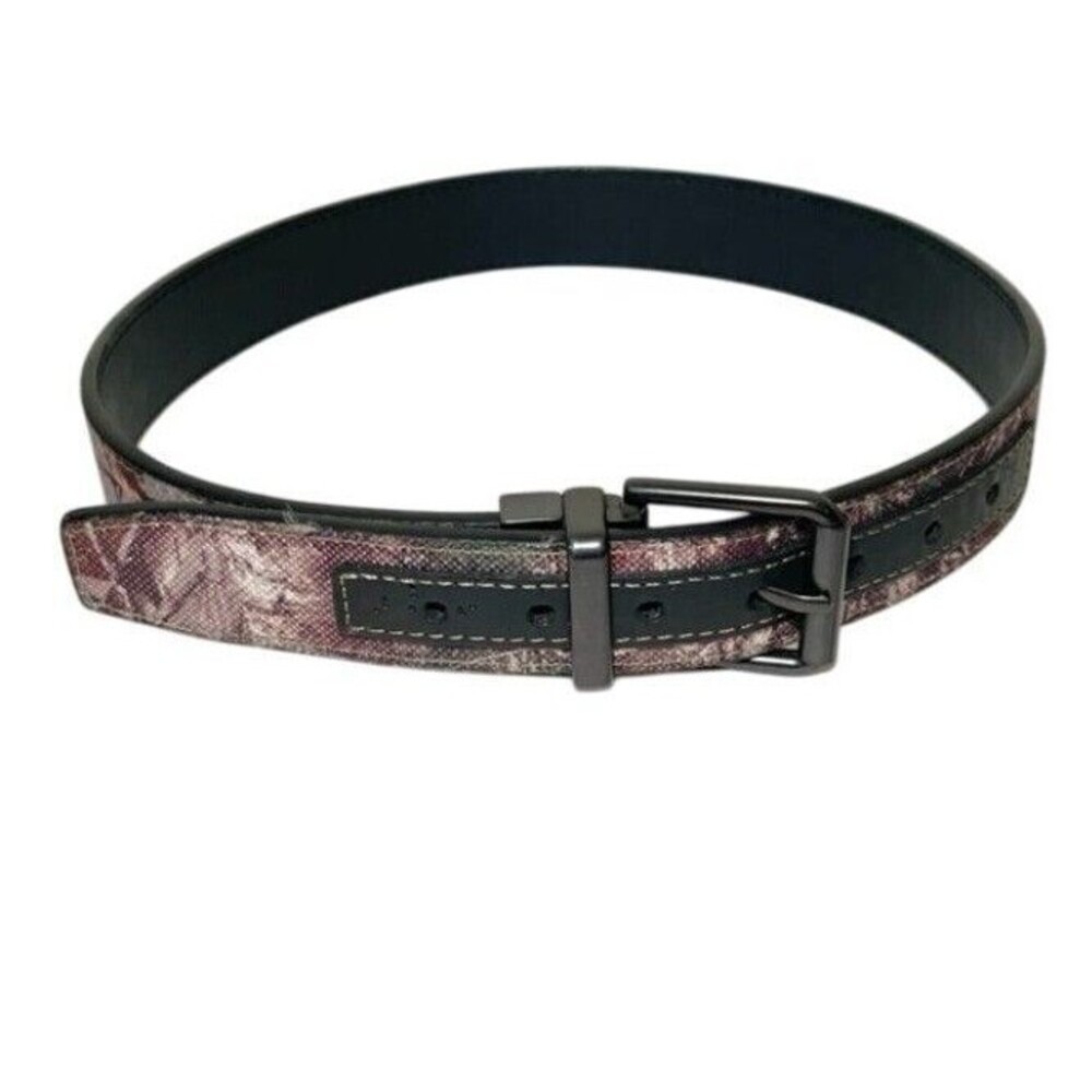 Boys SM 22-24 Camouflage Leather Belt, 12PL0308, Real Tree, Kids.